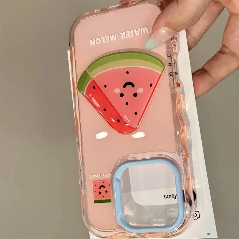 Charming Watermelon Jelly Phone Case - Trendy and Versatile Design