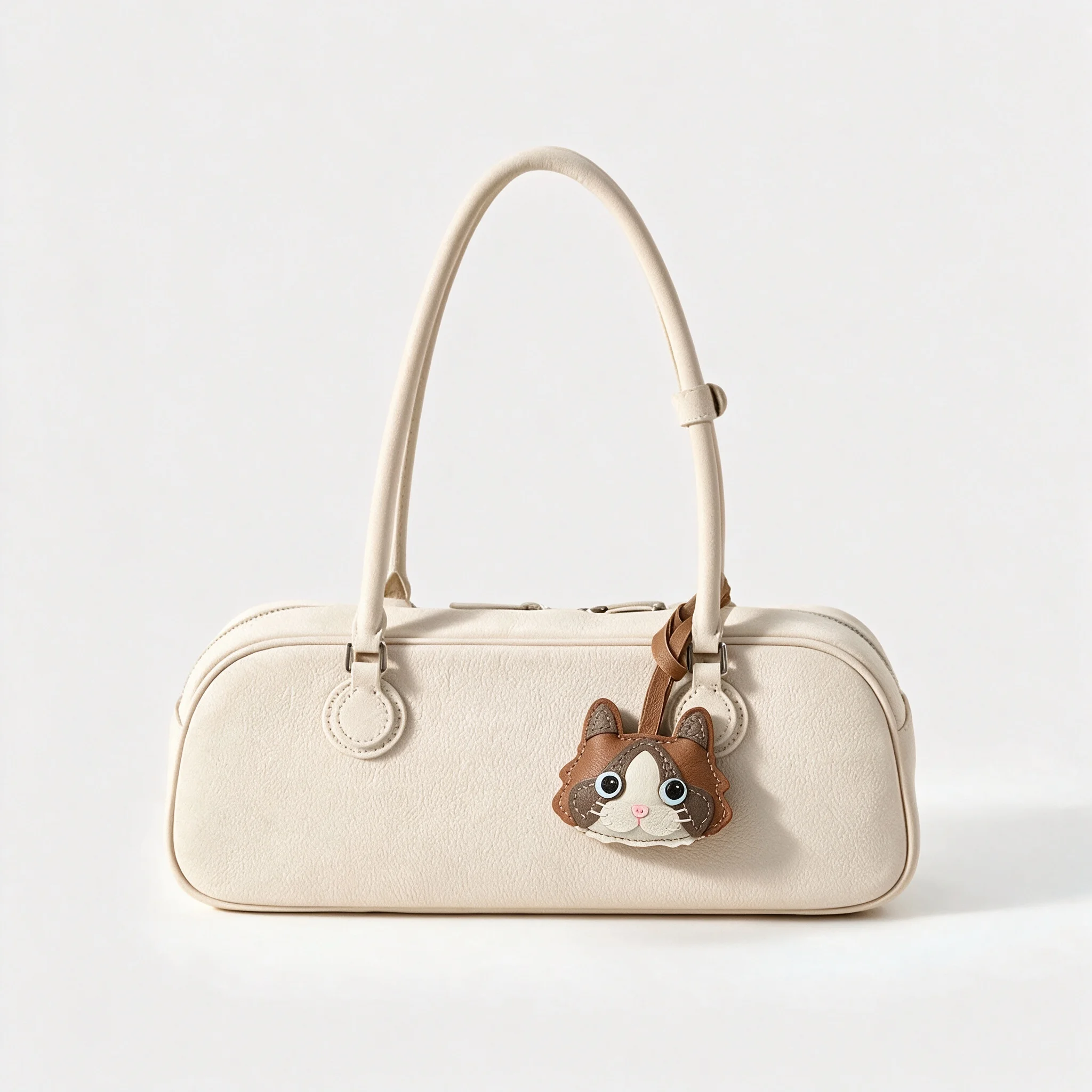 Einzigartige süße Schaffell handgemachte Ragdoll Katze Glückskatze Schlüsseltasche Anhänger Handtasche Umhängetasche Anhänger Mädchen Geburtstagsgeschenk schön