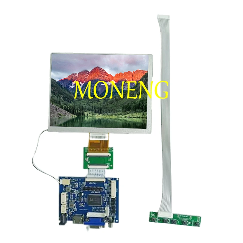 7-0-Polegada-CLAA070MA0ACW-800x600-Tela-LCD-HDMI-VGA-Controle-Driver ...