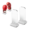 2 Pcs/Set Clear Acrylic Boxing Gloves Display Rack for Home Store Vertical Storage Stands Sports Glove Holders Desktop Organizer 2