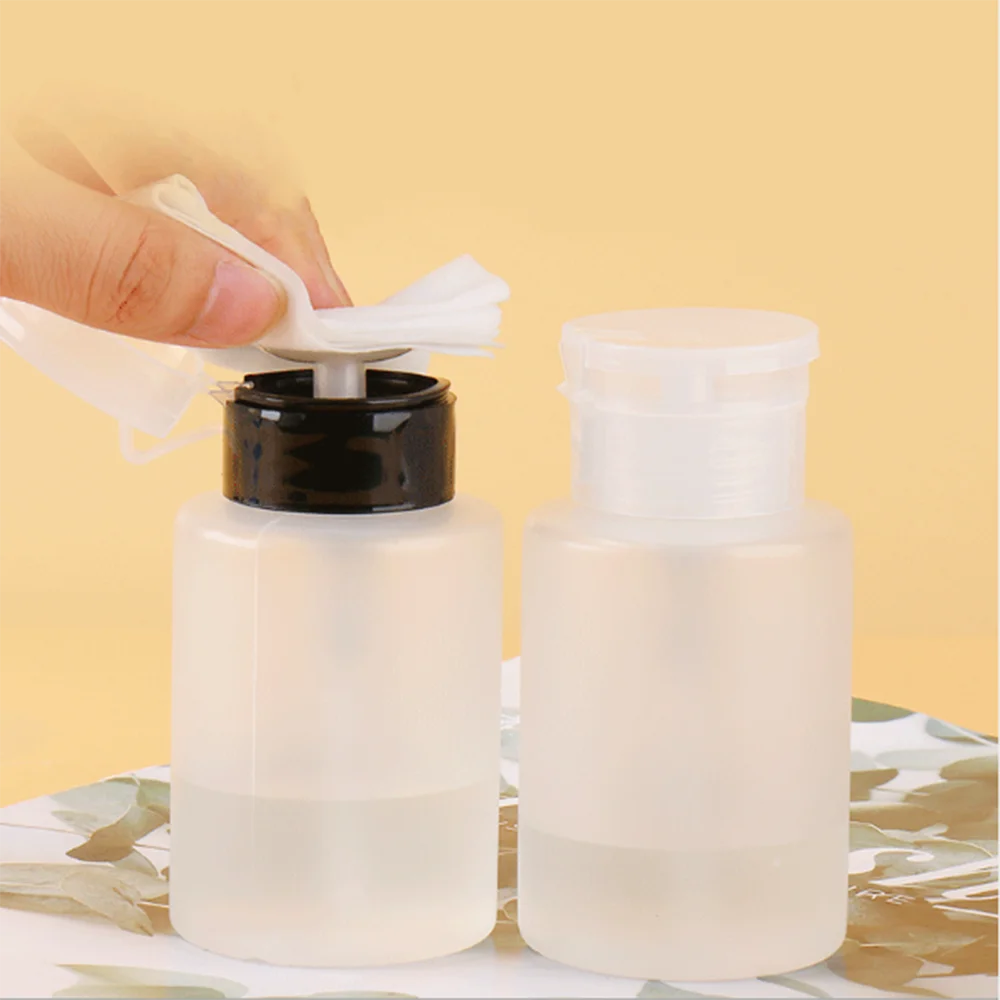 60/150ml Empty Pump Bottle for Nail Polish Remover