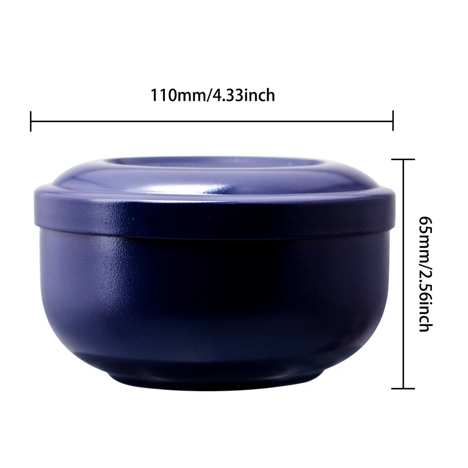 Shaving Bowl with Lid Heavy Duty Luxury Shave Accessory Easier to Lather Shave Soap Cup Shaving Lather Bowl for Men Grandfather