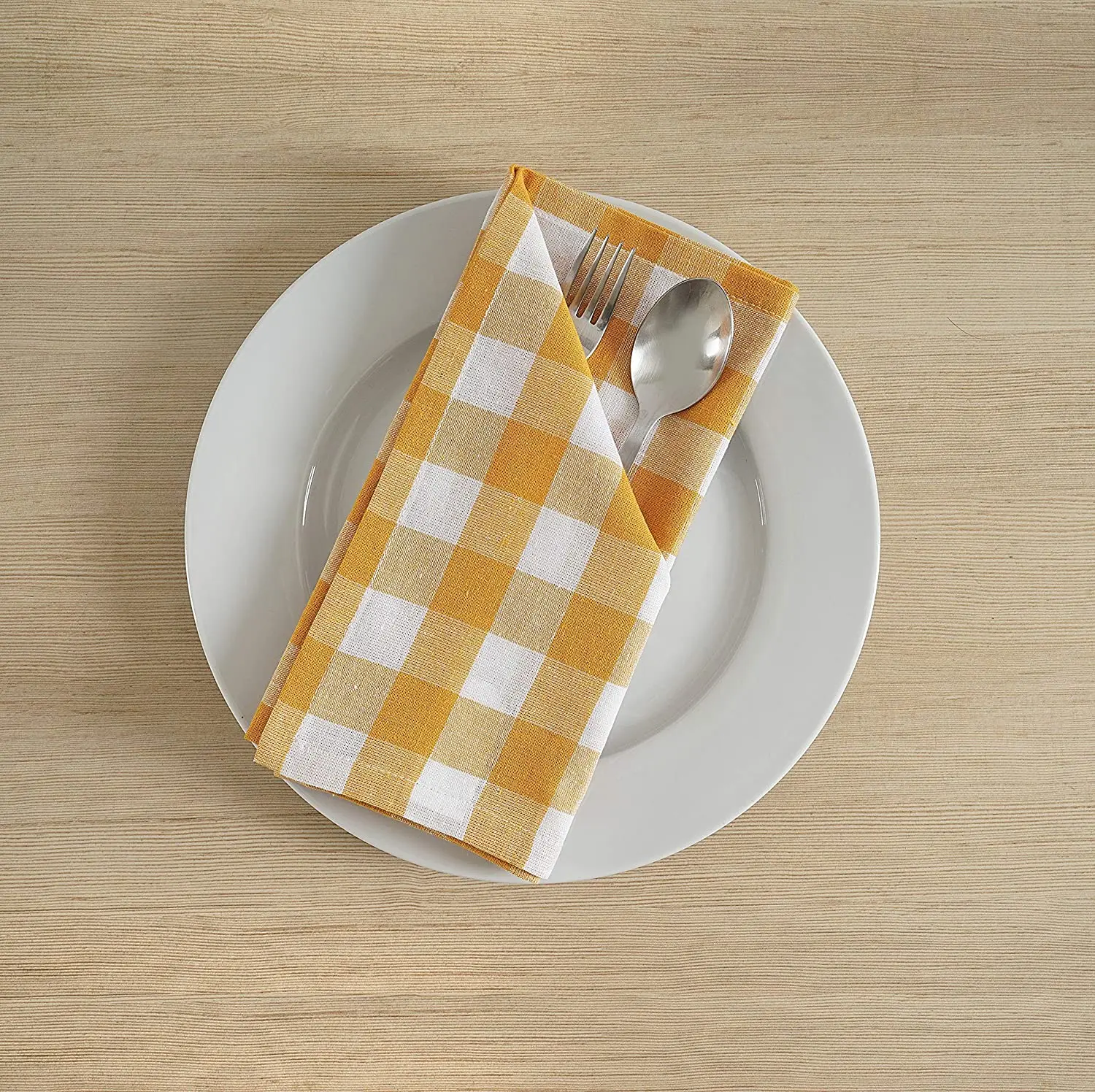 polyester napkins Set Of 6/12/24 40x40cm Tablecloth Napkins Durable Polyester Thickened Pads Reusable Kitchen Dining Holiday Decorations