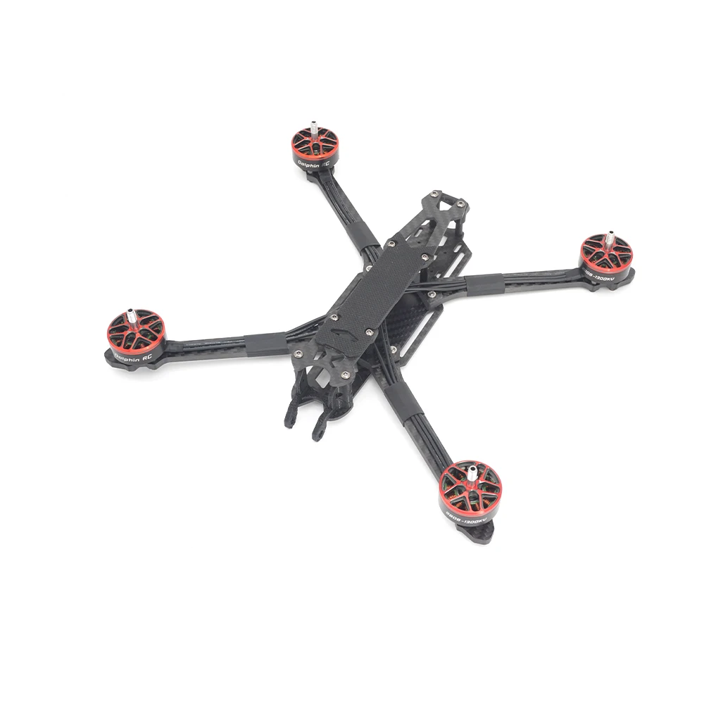 DolphinRC 7 Inch Carbon Fiber Drone Frame Kit with 2808-1300KV Motors - Lightweight Quadcopter Frame for Long-Range FPV Racing 2