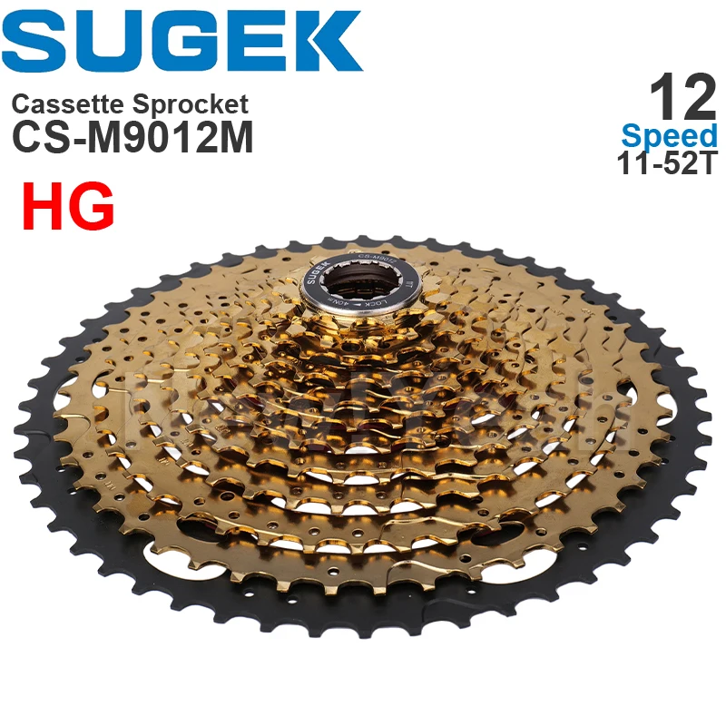 Sugek 11/12/13 Speed Cassette Sprocket 50/52t Deore M5100