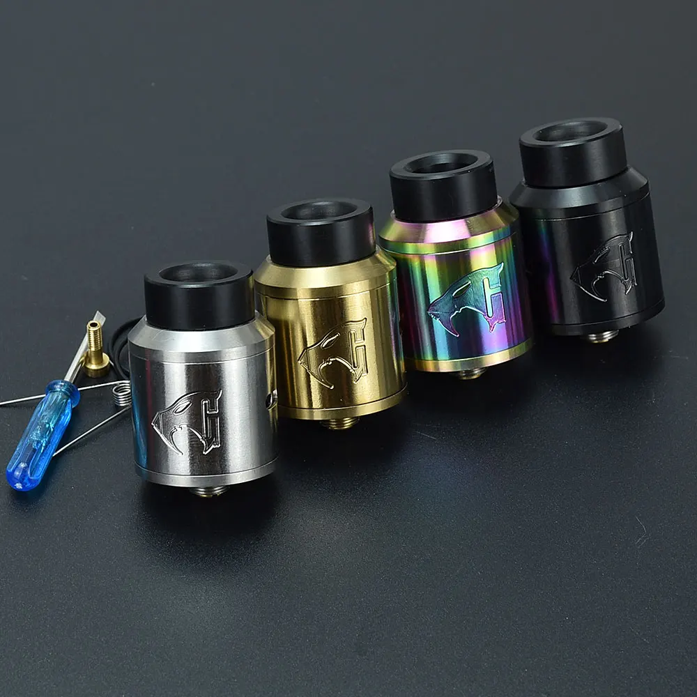 

Goon V1.5 RDA Goon 528 rda with pin BF 24mm Rebuildable Tank rda Atomizer vs Apocalypse GEN 2 RDA