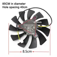 HA9010H12F-Z 85MM 0.57A 2Pin GTX1050 GPU Cooler Fan For MSI Geforce GTX 1050 2G GTX 1050Ti 4G OC Graphic Card Cooling - Image 3