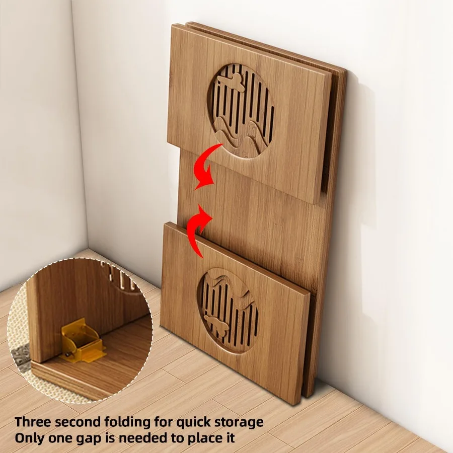 Folding Coffee Table Foldable Japanese Floor Table No Assembly Low Coffee Table for Sitting On The Floor Small Coffee Tables fo