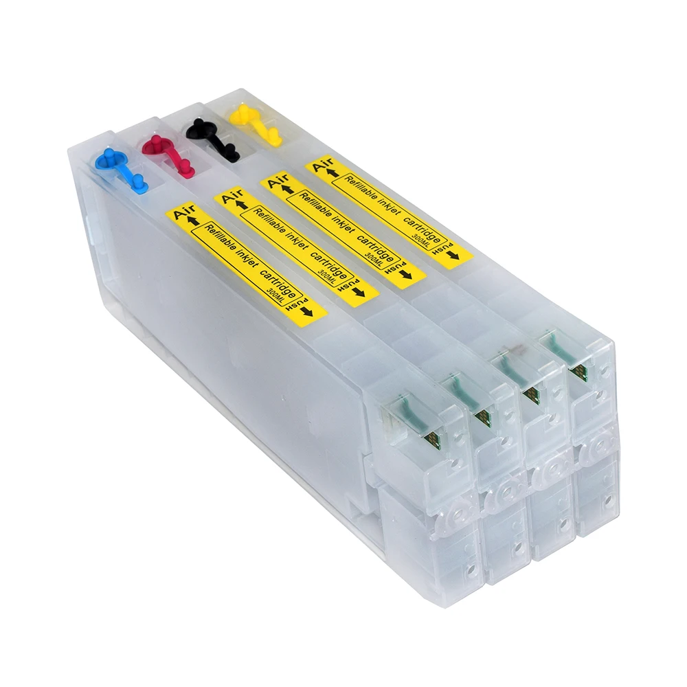 4 Color *300ML /PC T6161 -T6164 Refill Ink Cartridge with Chip Sensor For Epson Stylus Pro B300 B500 B310 B510 Printer