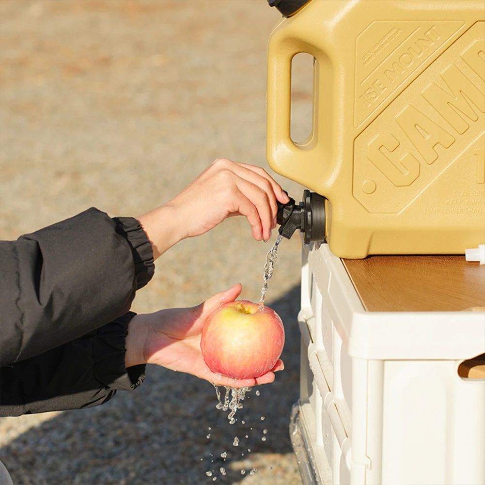 12/13L التخييم حاوية المياه في الهواء الطلق دلو للماء سعة كبيرة حقيبة المياه المحمولة انفصال صنبور نزهة محرك خزان المياه