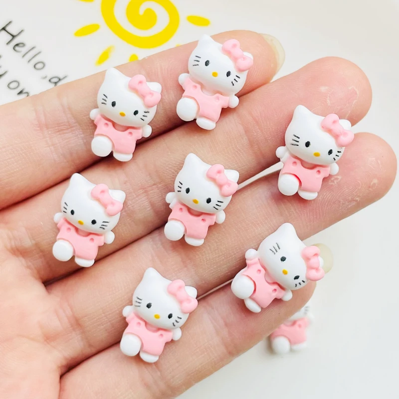 Kitten Resin Cabochon Hairpin 20 Pcs Scrapbooking DIY Jewelry Craft Decoration Accessories resin hairpin accessories resin jewelry accessories resin embellishments