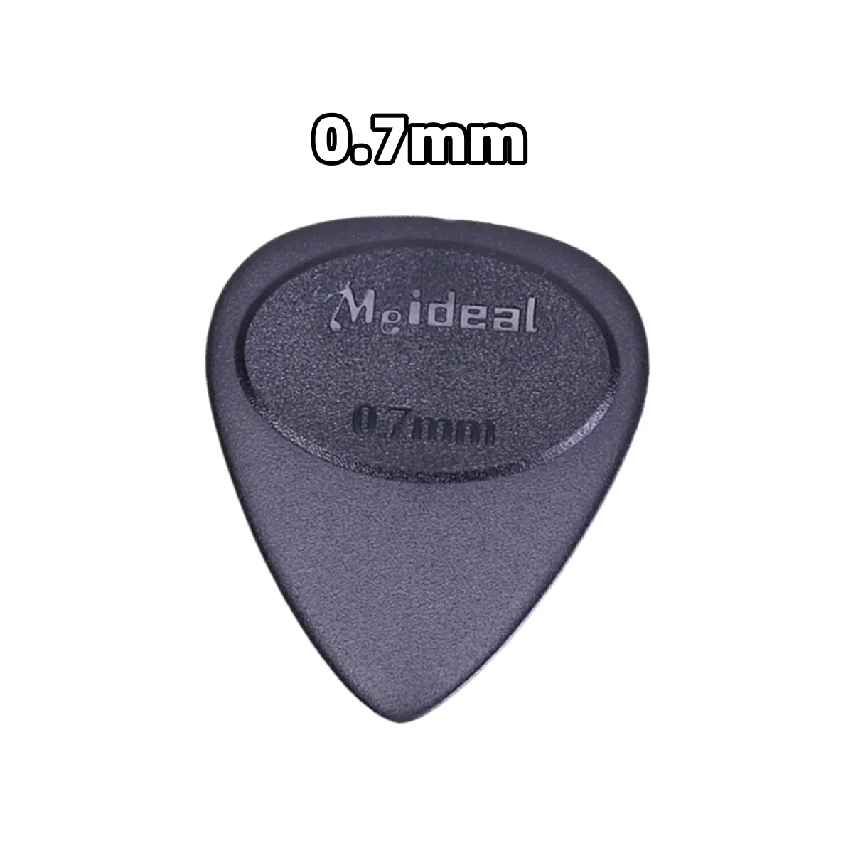 Meideal Gitarrenplektrum, rutschfest, matt, langlebiges ABS-Plektrum, 0,46 bis 1,5 mm Dicke, für E-Gitarre, Bass, Ukulele, Playin – Detail 8
