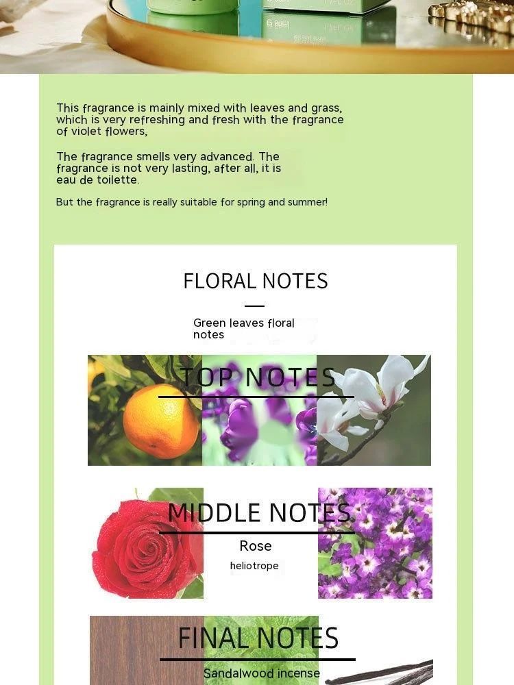 Nouvelle série de parfums Garden Ode to The Fairy Lady Light Fragrance New Winter Spring Rose Ode to The Beginning of Flower 50 ml Parfum alchimiste_voghion.com