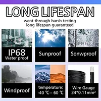 50pcs  DC 12V 12MM Led String Light Smart Pixel Module IP68 Waterproof WS2811 IC Digital LED Christmas Wedding decorate Light - Image 6