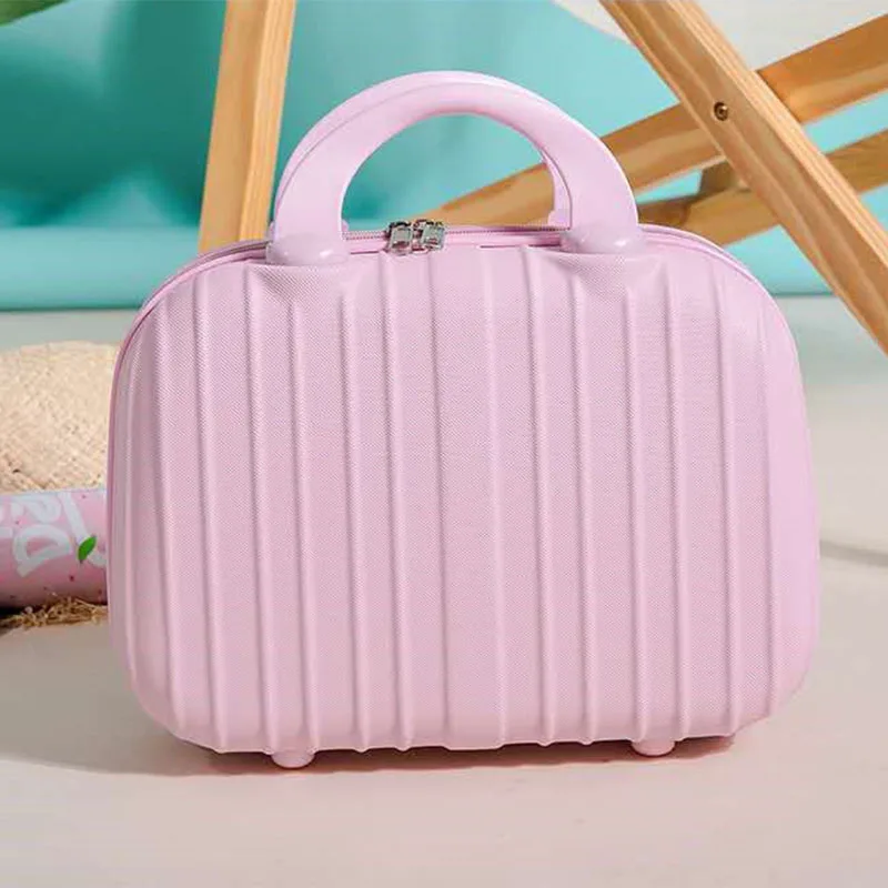 Luggage Female 14-inch Mini Makeup Case Small Suitcase Female Students Toiletry Bag Small Suitcase Short Distance Portable
