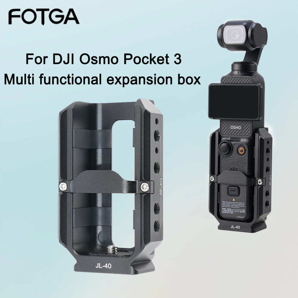 Telefono per DJI Osmo Pocket 3 Supporto per telefono cellulare Accessori di espansione 1/4 e prolunga treppiede Rod Thread Usato Foro con