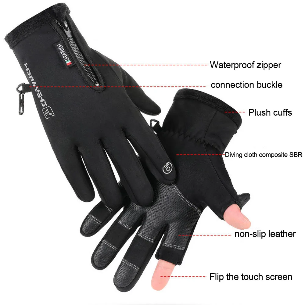 gants tactiles gant chauffant femme gant fille hiver gants travail gant  homme hiver gant tactique Gants de pêche chauds noirs pour femmes et hommes,  arthrite, chauffe-main, accessoires Techwear, gants tactiques - AliExpress