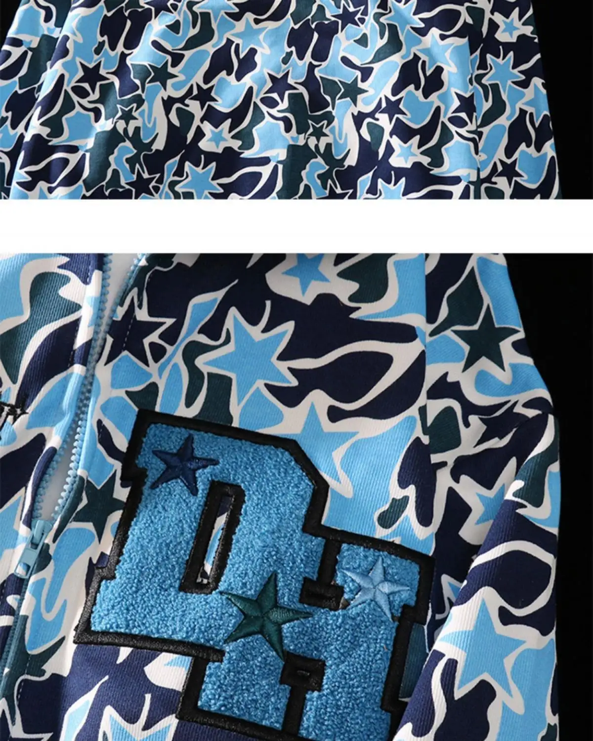 【y2k 】カモフラージュジャケット♡ y2k⭐︎ファージャケット 迷彩 カモフラージュ