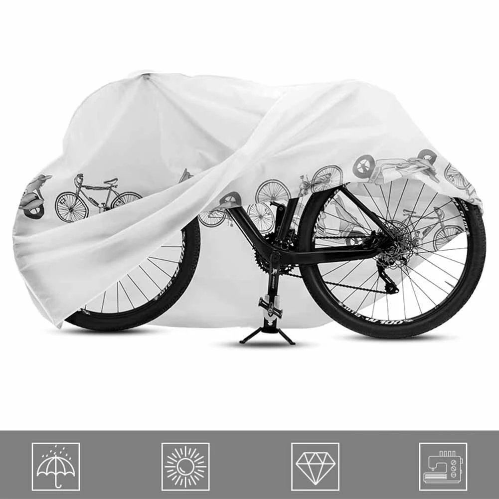 Bike Bicycle Cycling Rain Dust Cover Protector Waterproof Bicycle