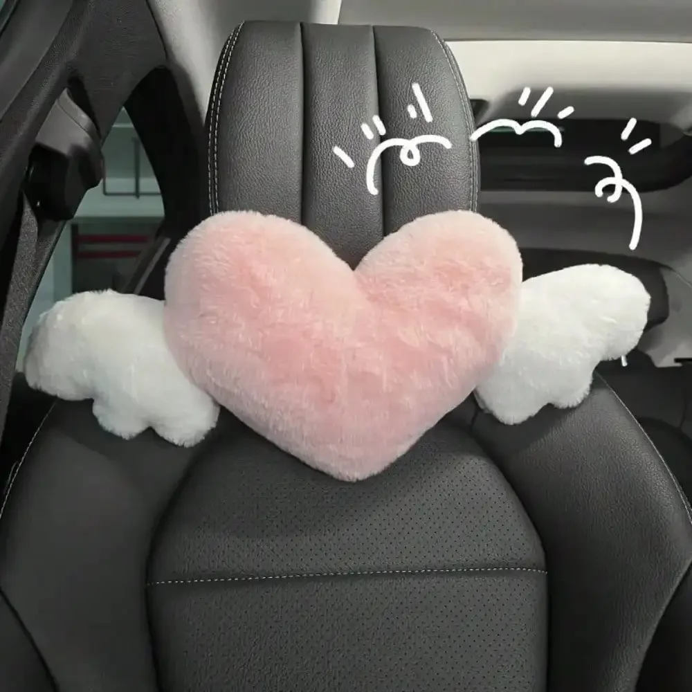 وسادة رقبة بشكل قلب من Love Wings – لمقاعد السيارة | لمسة ناعمة ورومانسية! 10