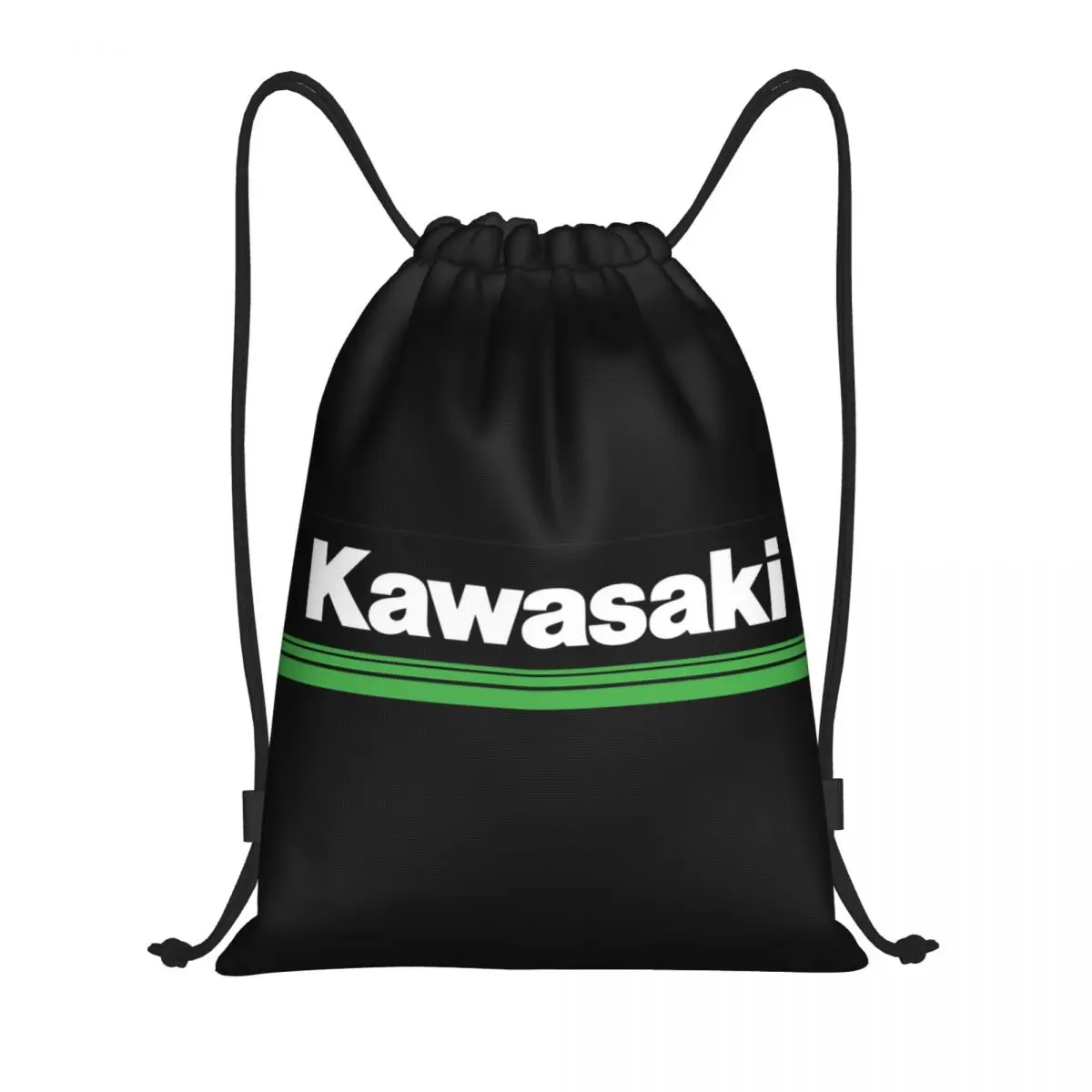 

Мотоциклетный рюкзак на шнурке Kawasakis Motor Racing, спортивный рюкзак для спортзала, рюкзак на шнурках для мотокросса для бега