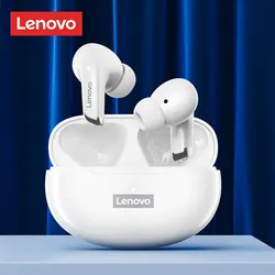 Premium Wireless Bluetooth Earbuds - HiFi Sound, Sports Waterproof Design, Built-in Mic (LP5 White)
