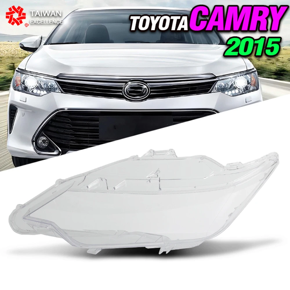 

Headlight Shell Cover For Toyota Camry 2015 Car Front Headlight Transparent Cover Lampshade Glass