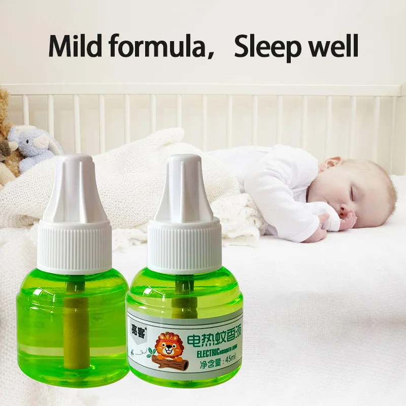 Mosquito repellent heater 1/2/3PCS electric heat repellent liquid anti-mosquito odorless insect mosquitoes pest