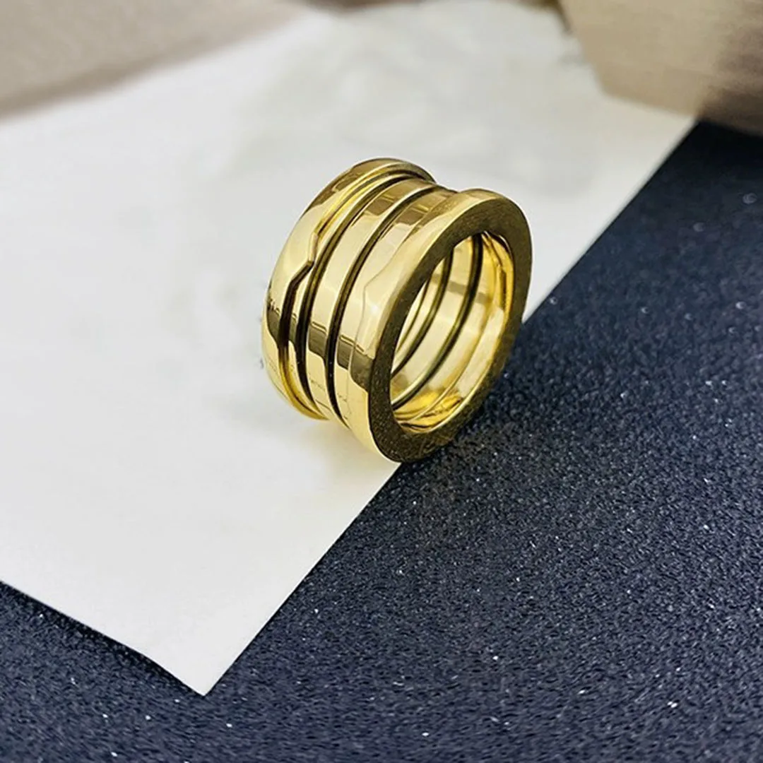 

New Titanium Steel Spring Men'sAnd Women's Rings, High-End luxury Jewelry. Favorite Party gifts For Both Men And Women