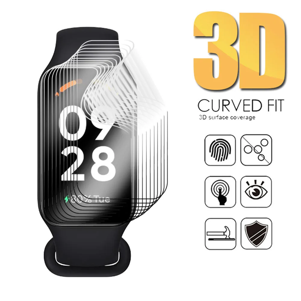 Pellicola Idrogel Curva 3-12Pcs Per Apple Watch Ultra Smartwatch Screen Protector Non Glass Applewatch Series 8 Watch Se Full Cover