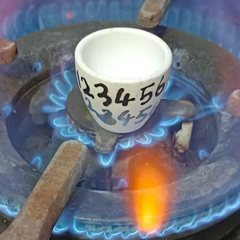 고온 내알코올 마커 실험실 저항 노 머플 로, 알루미나 도가니, 비 페이딩 오일 기반 펜