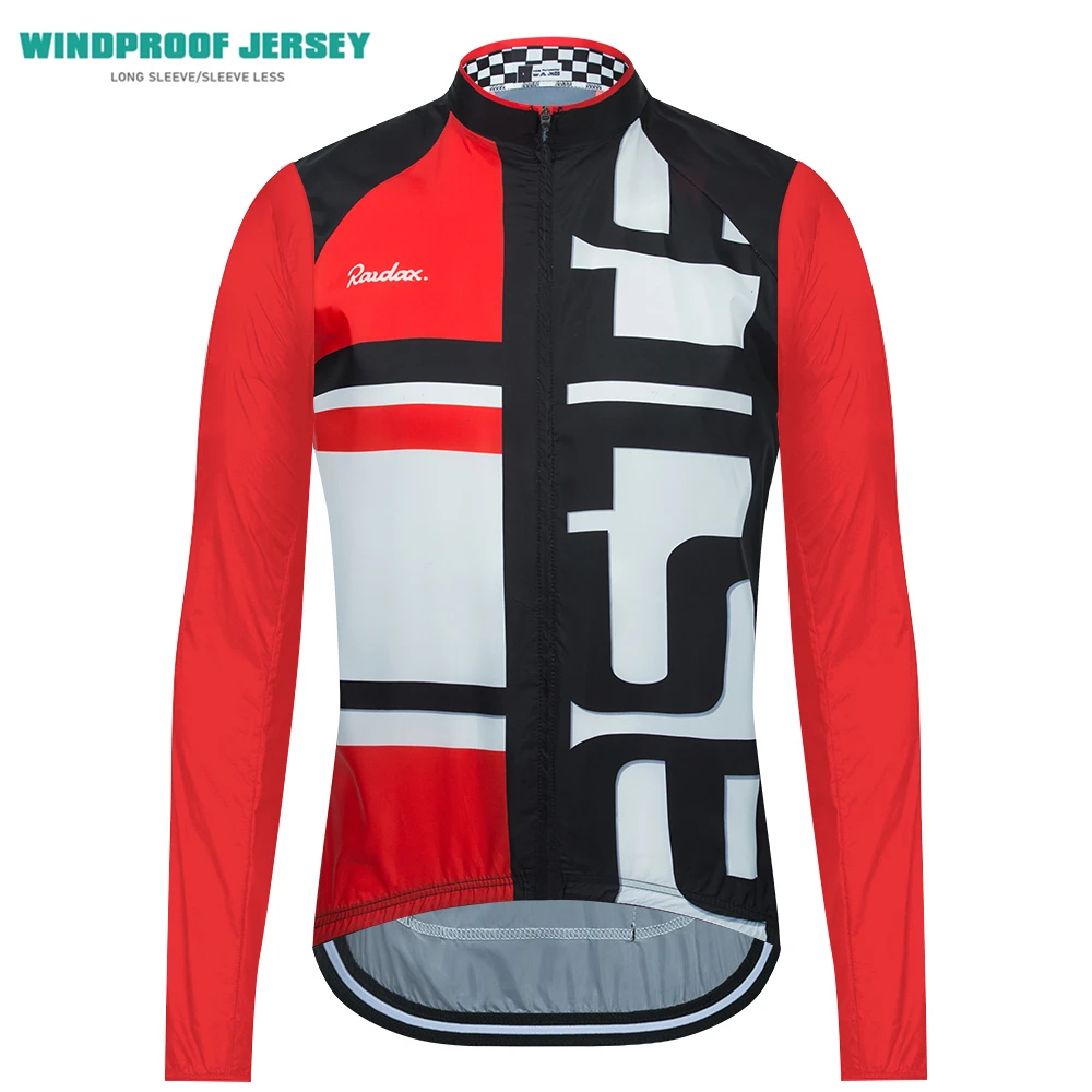 Raudax Newest Cycling Jackets Unisex Bicycle Coats Windproof Cycling Clothing Easy To Carry UV Tection Compact Top Sports Wear