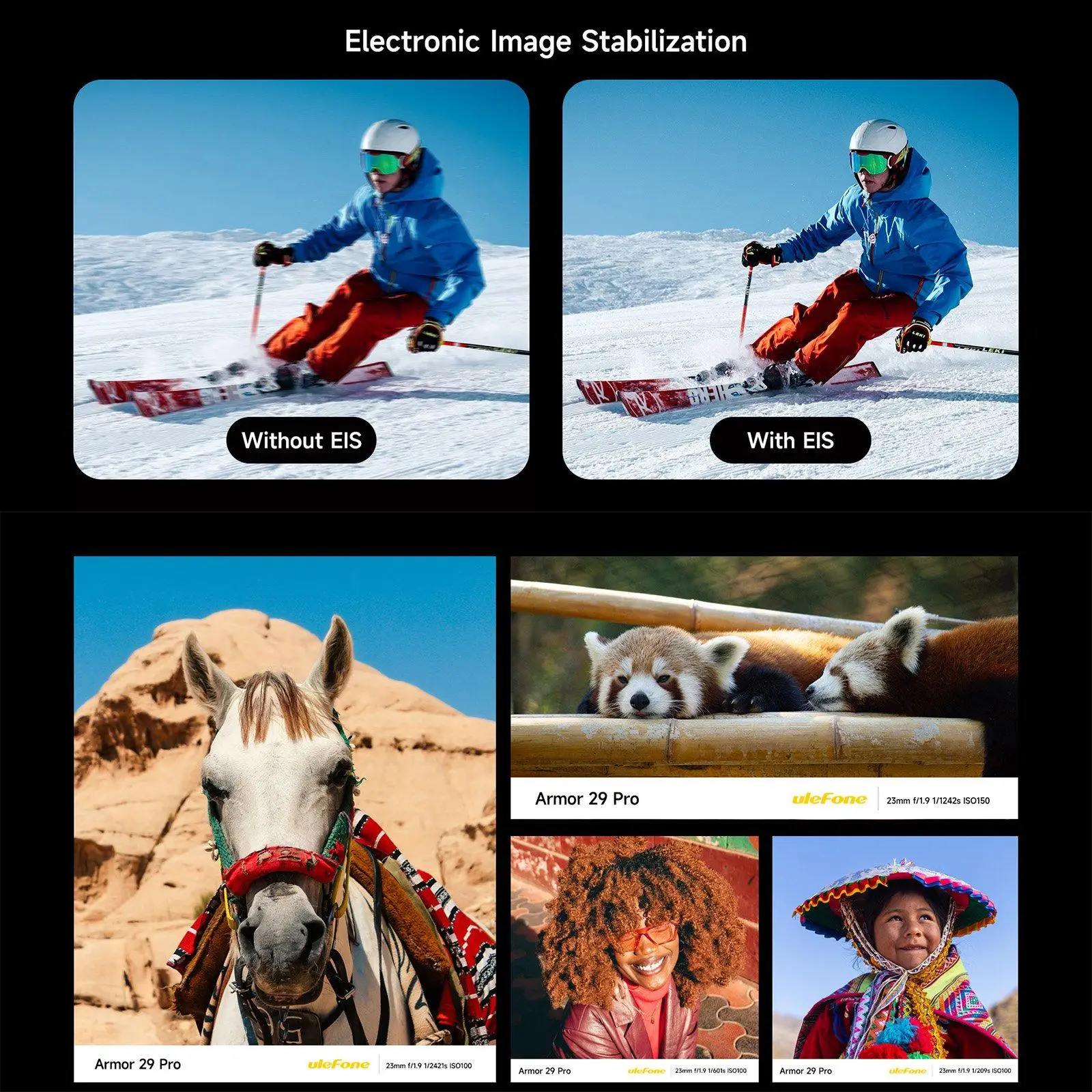 Ulefone Armor 29 Pro Thermal Version Rugged Phone, 16GB+512GB Night Vision 6.67'' Android15 MTk Dimensity 7400 5G NFC Smartphone