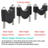 Motorcycle Handlebar Risers 22mm 7/8" Fat Mount Risers For BMW R1200R F800ST F700GS F650G F650CS G650GS R1100GS R1150GS R850GS 5