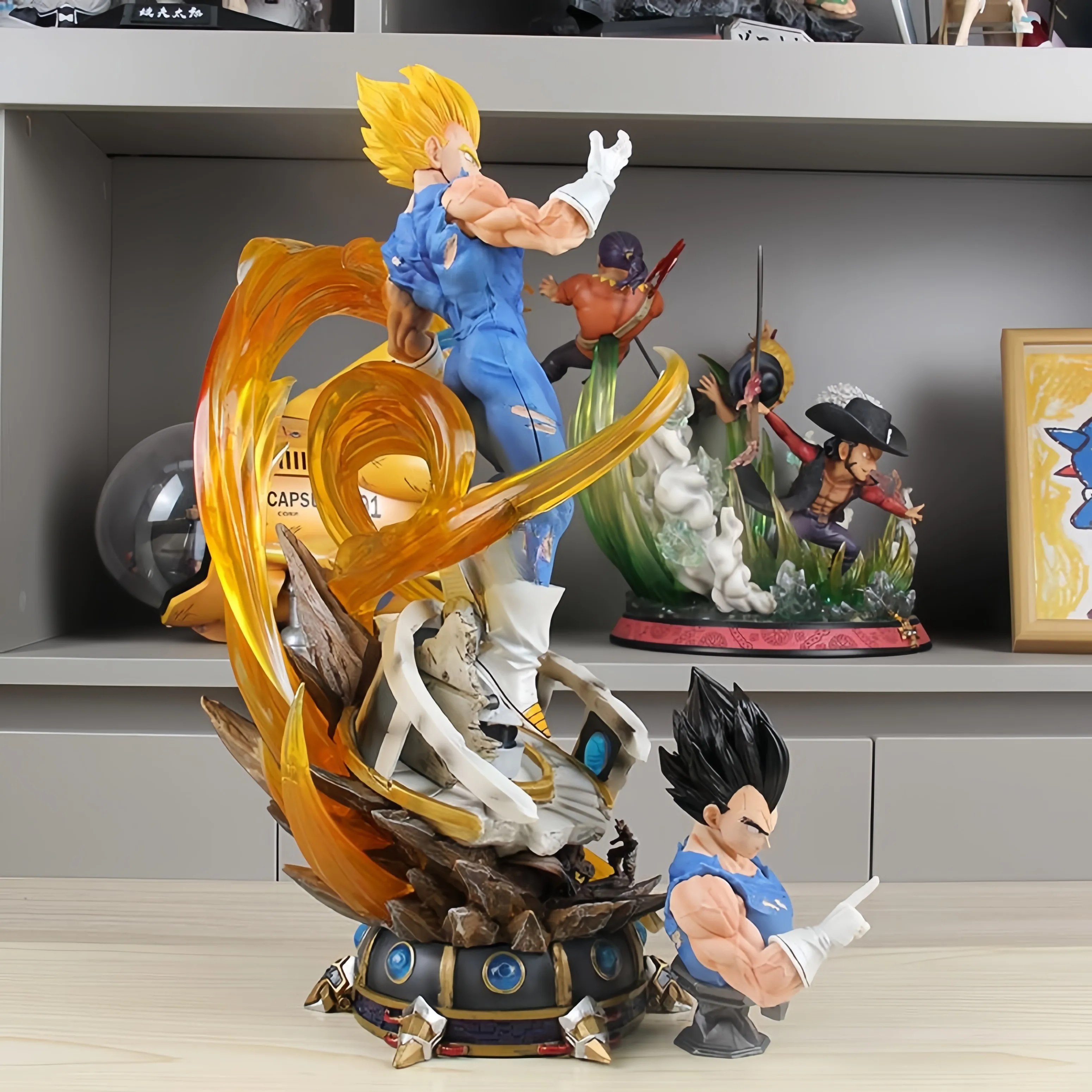 43cm Dragon Ball Anime Figure Vegeta IV FigureSuper Saiyan