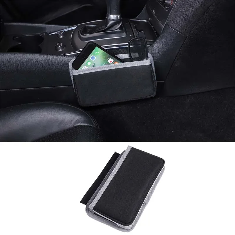 

For 2007-2013 Infiniti G25 G35 G37 Car Center Control Side Organizer Bag Oxford Cloth Storage Bag Car Accessories