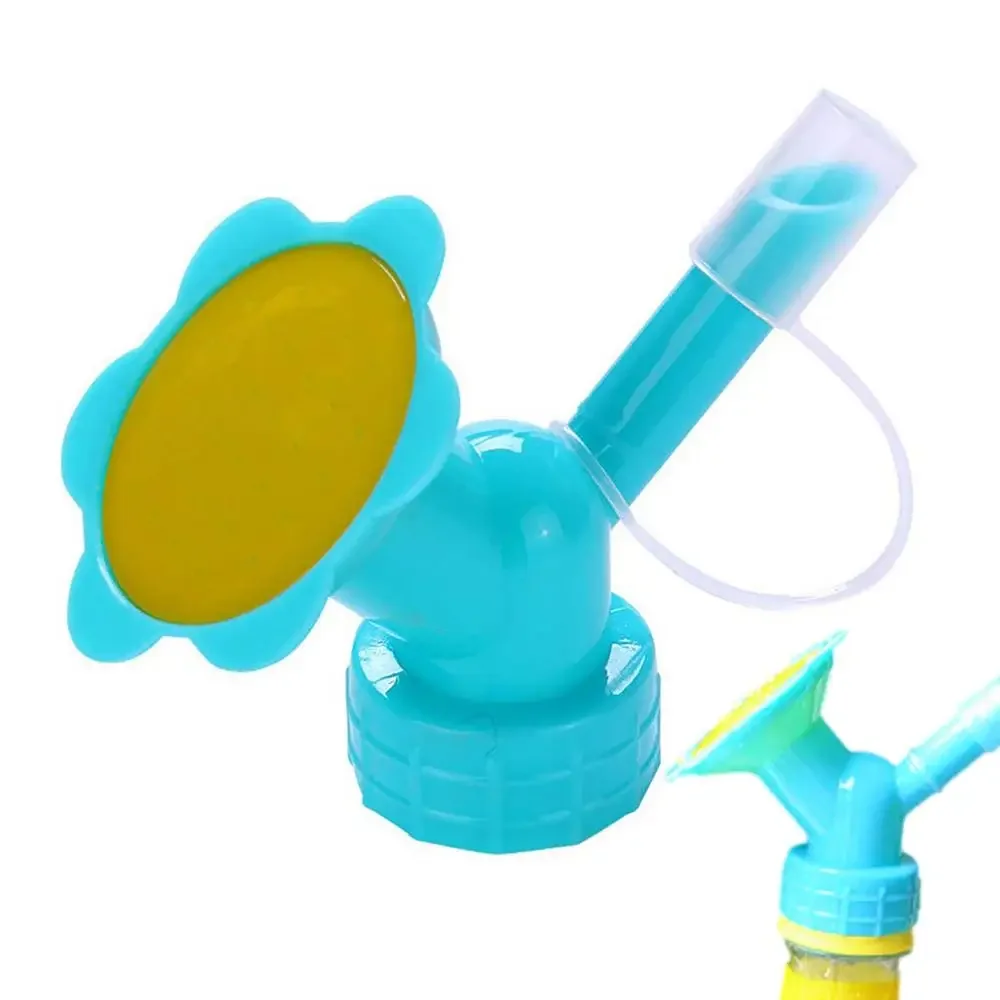 Bottle Cap Sprinker 2-IN-1 Home Garden Mini Watering Can Double Head Water Spout Bonsai Nozzle for Indoor Outdoor Seedling Plant