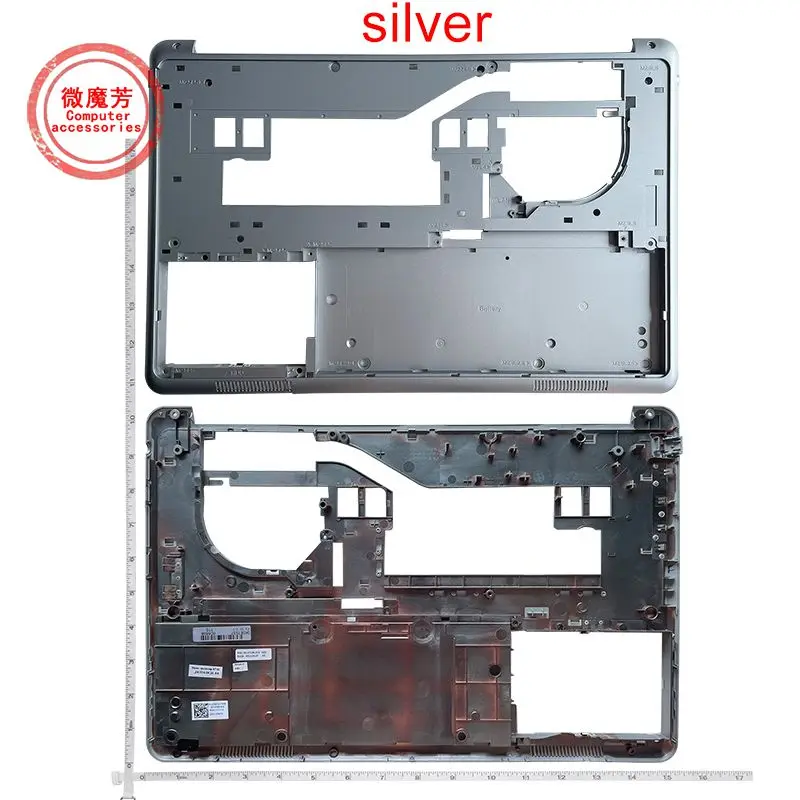 

New Laptop silver shell For Dell Inspiron 15 7537 07R6TG Palmrest Upper Case/Bottom case Cover C and D shell