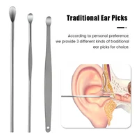 Outil efficace de nettoyage du cérumen, 6 pièces, avec cure-oreille en spirale et Curette d'oreille, outil de soins des oreilles pour un usage quotidien 6