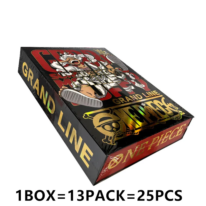 New One Piece 25th Anniversary Rare Card Box Anime Luffy