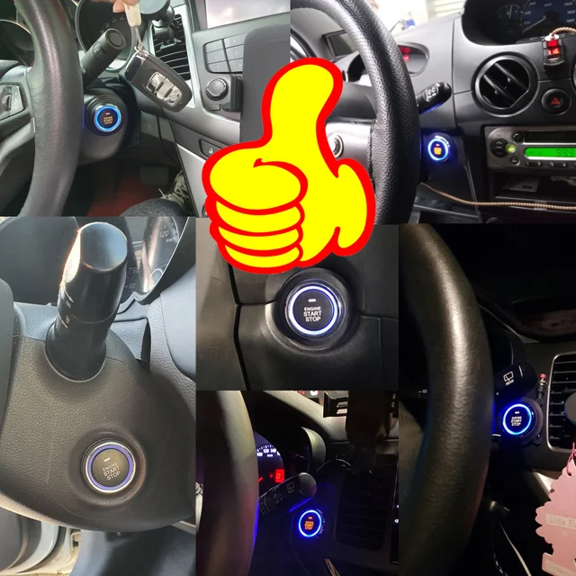 Smart App Remote Start Stop System for Cars, Car Alarm Keyless Entry System, Engine Push Start System with Remote Auto Ignition - Image 6