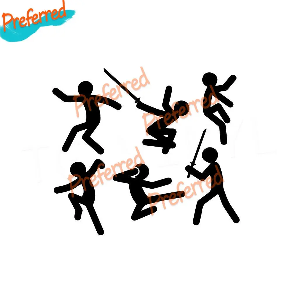 

Karate Funny Fight Man Car Sticker Motorcycle Racing Cars Windows Bumpers Laptops Helmets Trunks Surfboards Campers Vinyl Decals