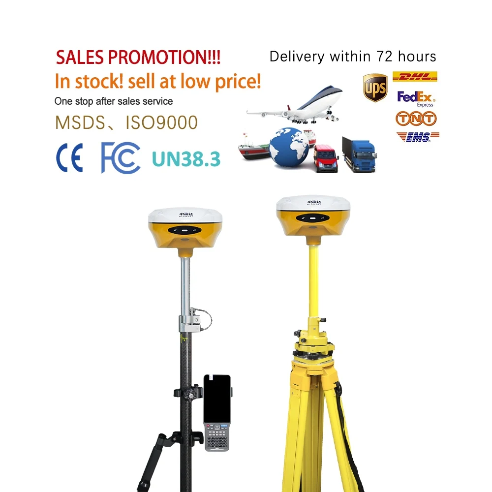 

Hi target V300 Base And Rover Rtk измерительный прибор Hi-target V200 V500 V90 VRTK V5 Stonex S9II дешевый Gnss Gps приемник Rtk