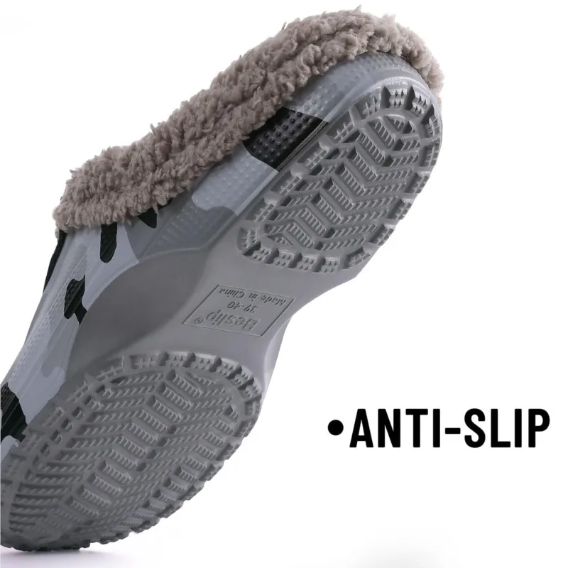 Waterproof Fuzzy Slippers for Women and Men