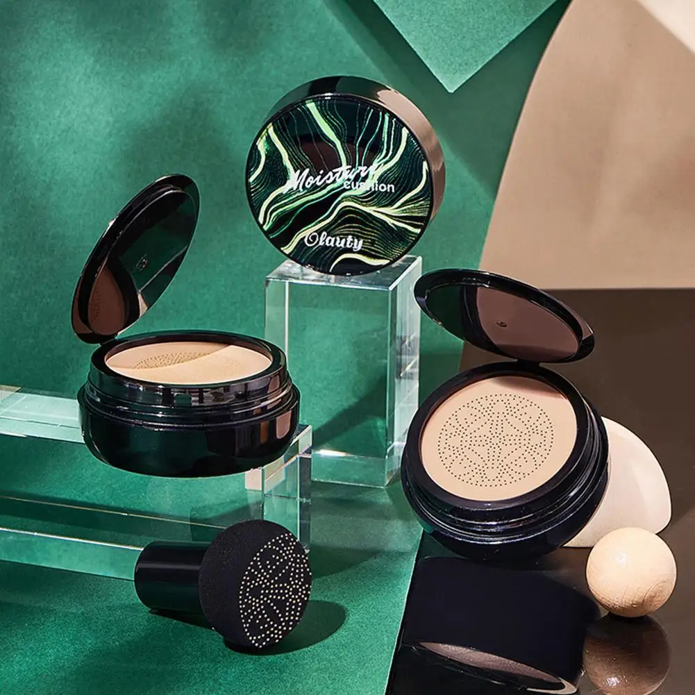 BB CC Cream  Face Foundation Concealer Cushion Mushroom Base Waterproof Brighten Makeup Brightening Tone Cosmetics Make up 5