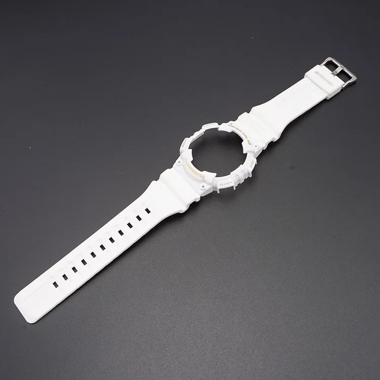 Resin Case Cover for Casio Watch band Bracelet accessories Strap Replacement Watchband for Casio G-Shock AQ-S810W/AQ-S800W Wrist 