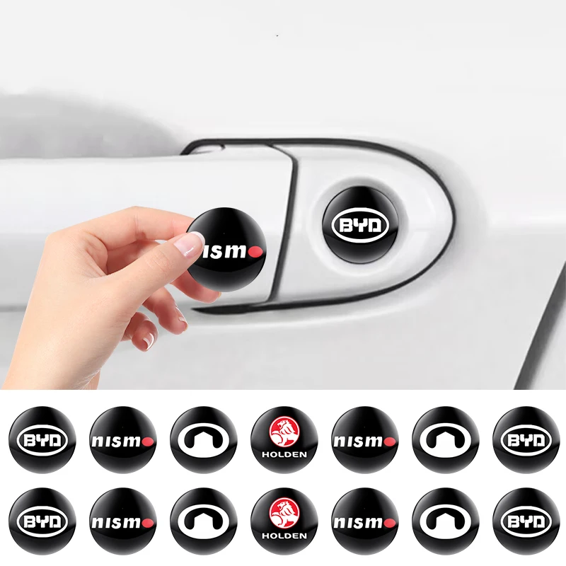 10pcs Car Interior Decoration Sticker Car Creative Badge Stickers for