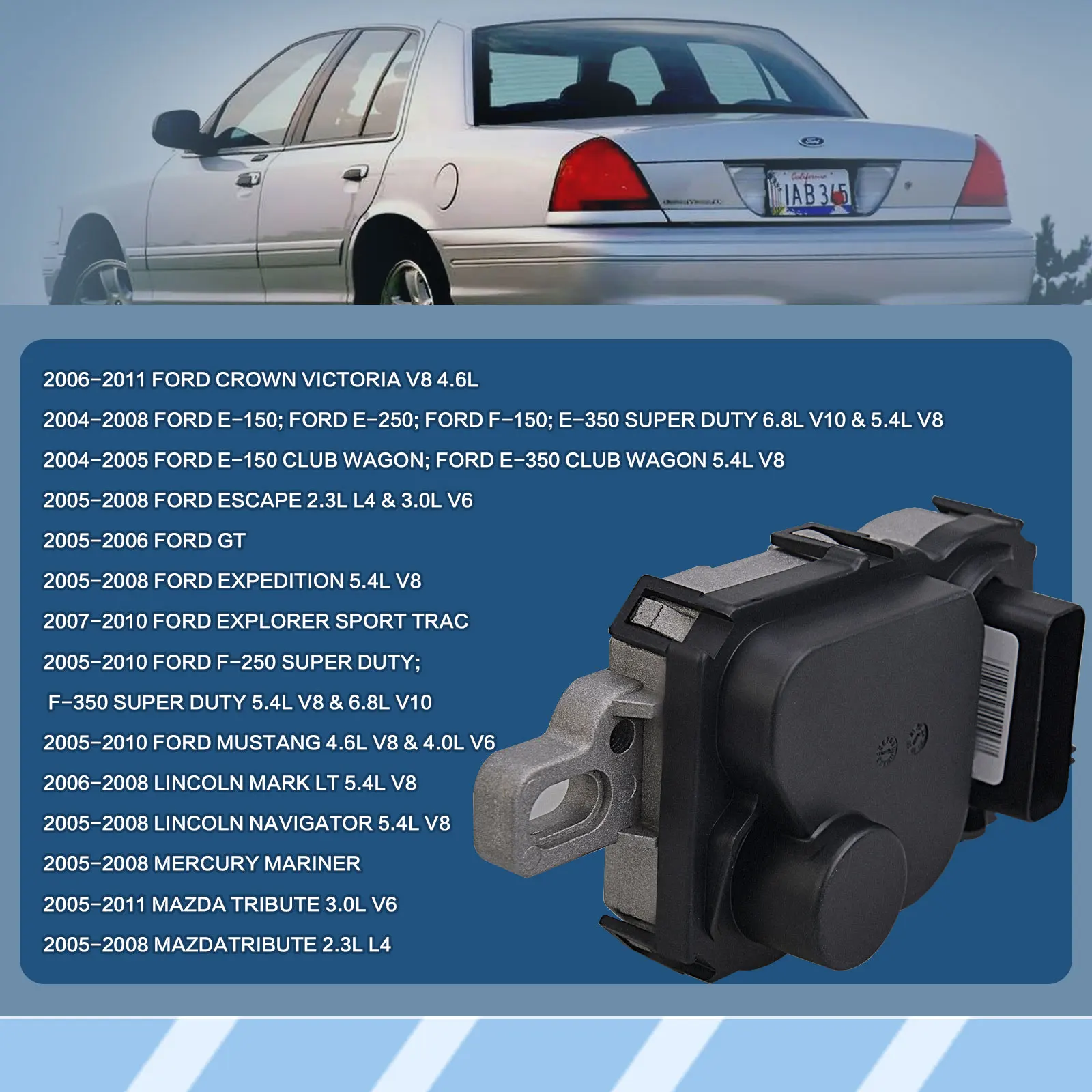 Módulo Controlador De Combustible 590-001 - Repuesto Para Ford E150, F550, 6H1470, FD1002