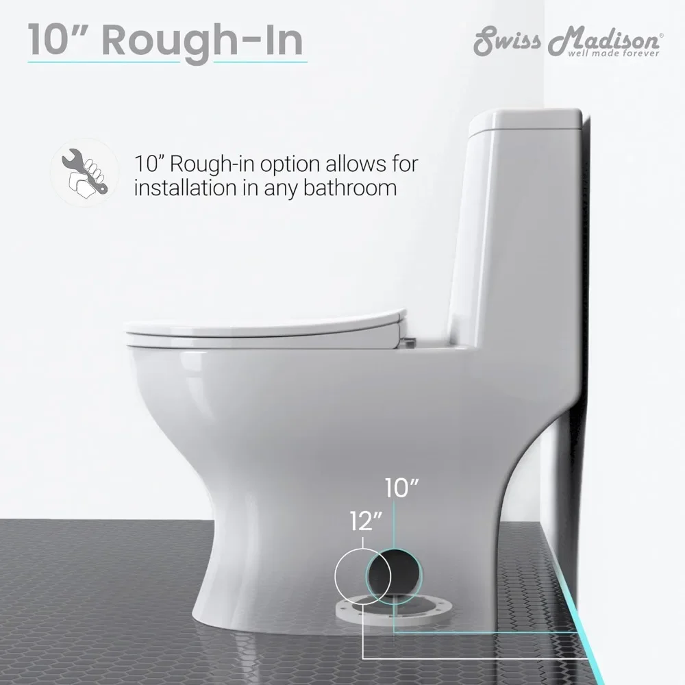 

Ivy One Piece Toilet Dual Flush