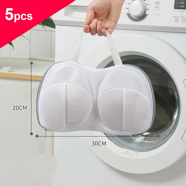 Hand-Held Washing Machine Bag Protective Washing Underwear Cleaning Mesh  Bag Bra Underwear Collection Anti-Deformation - AliExpress